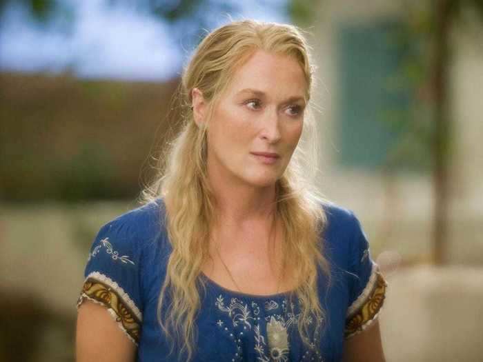 Meryl Streep starred as Donna Sheridan.