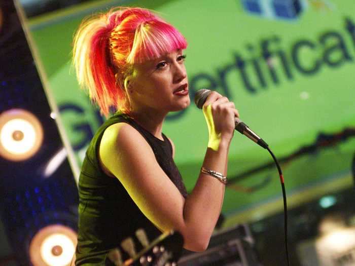 Gwen Stefani first made a name for herself as lead vocalist of the band No Doubt, which experienced major success after its first studio album dropped in 1995.