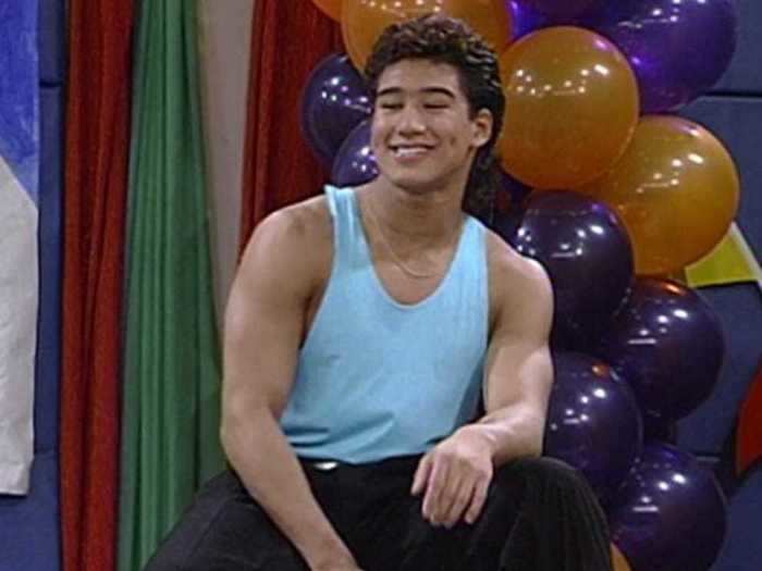 Mario Lopez was the swoon-worthy jock A.C. Slater on "Saved By the Bell."