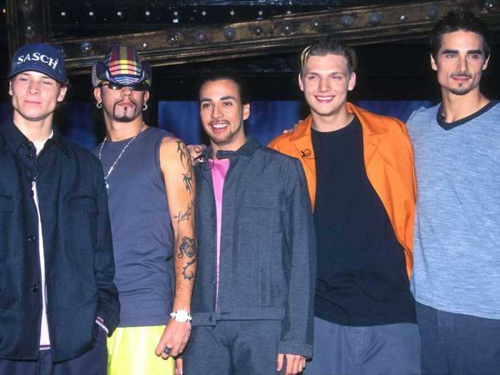 The popular boy band, the Backstreet Boys, formed in 1993.