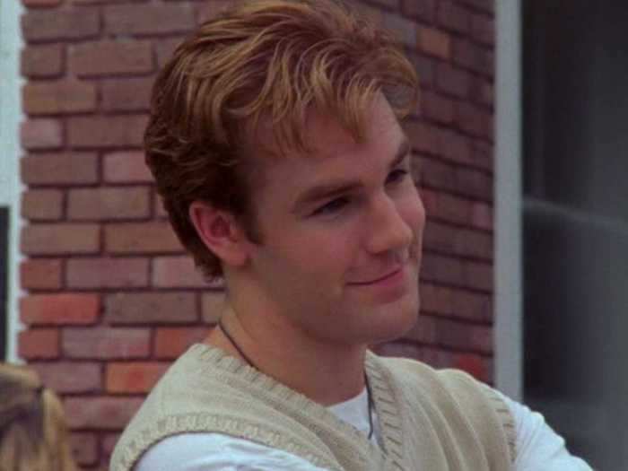 James Van Der Beek played Dawson Leery, the titular character on the hit WB series, "Dawson