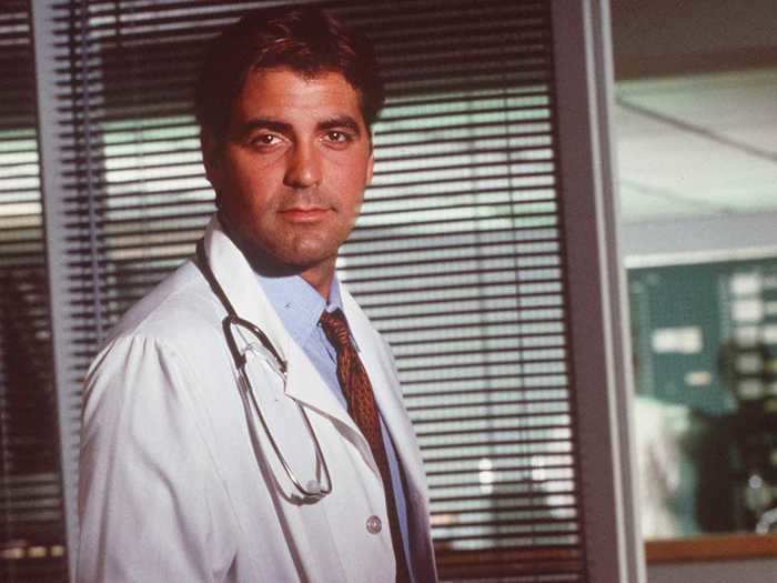 George Clooney gained widespread recognition for his role as dreamy Dr. Doug Ross on "ER."