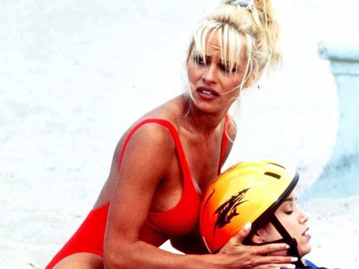 Before she starred on "Baywatch," Pamela Anderson rose to fame as "Playmate of the Month" in February 1990.