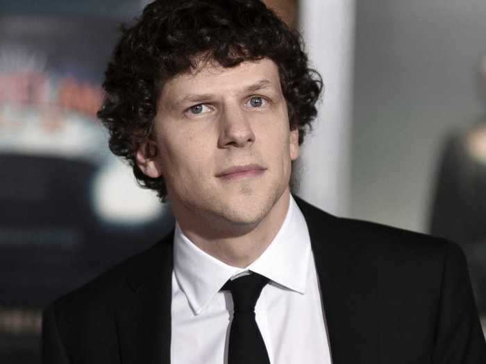 Jesse Eisenberg said that "ran out of middle school hysterically crying due to my anxiety."