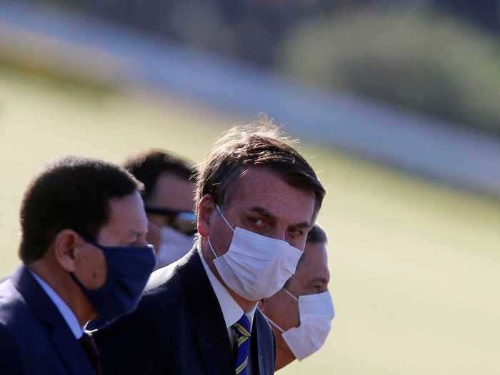 Meanwhile, President Jair Bolsonaro has consistently downplayed the threat of the virus, calling it a "little flu", and publicly dismissing quarantine and social distancing measures.