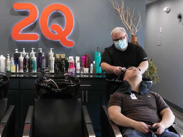 Medium risk: Hair and nail salons