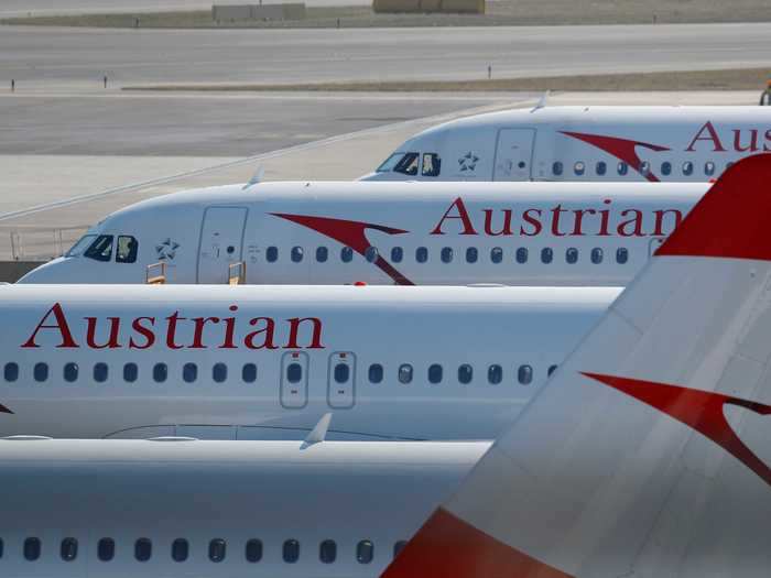 Austrian Airlines...