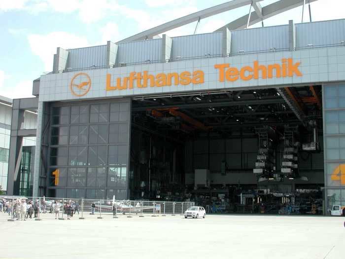 And Lufthansa Technik, a maintenance, repair, and overhaul company.