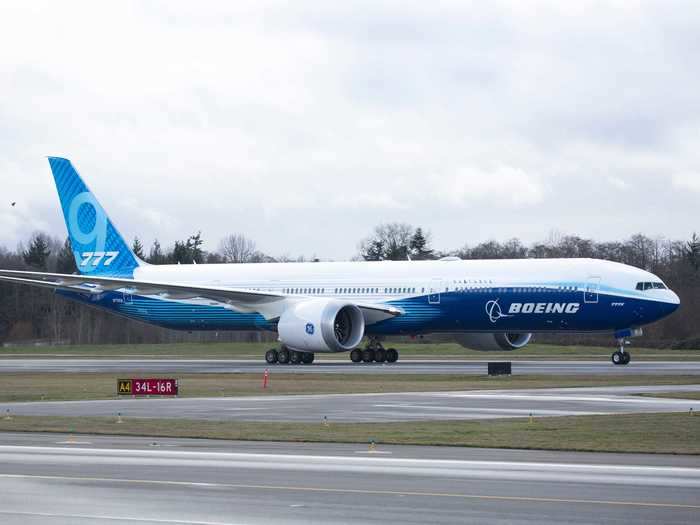 And the upcoming Boeing 777X.