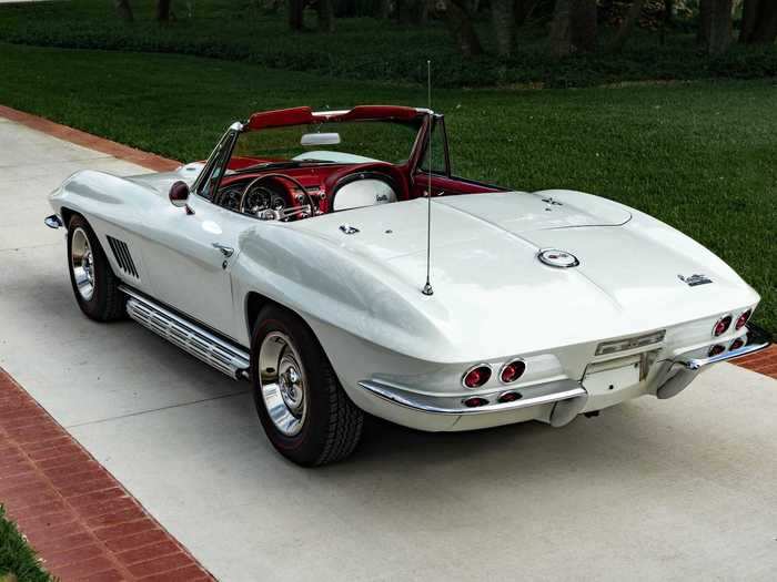 It’s from the second generation of the Corvette, called the C2.