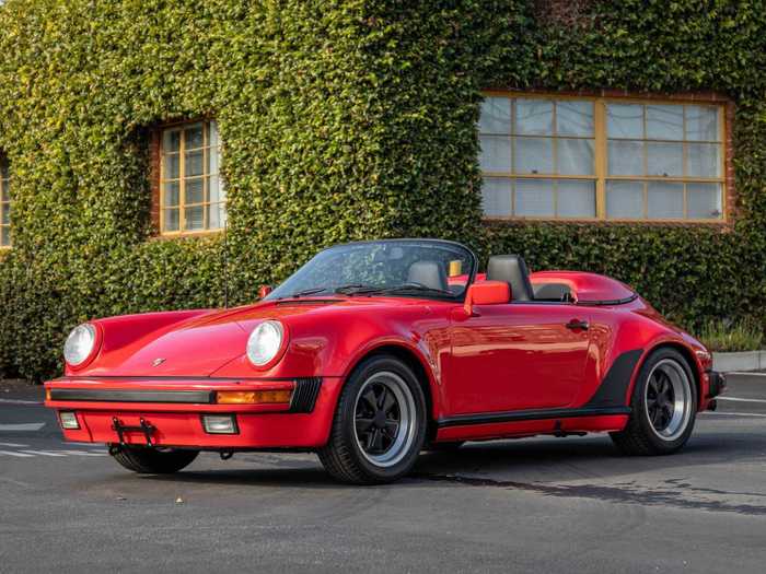 Next up is a 1989 Porsche 911 Speedster.