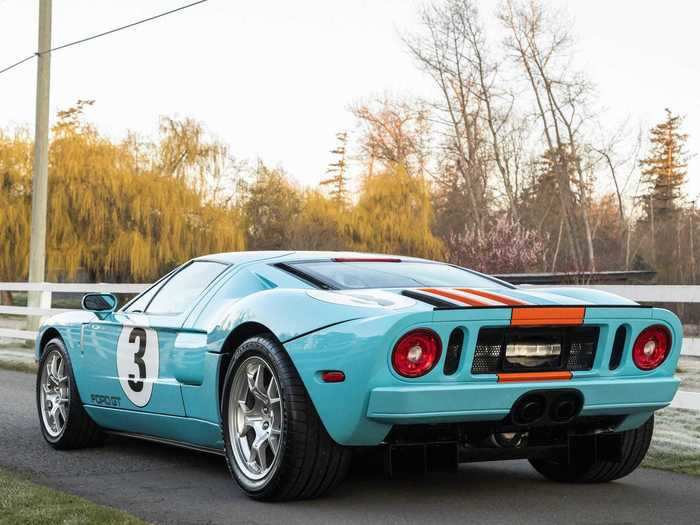 The GT40s raced successfully at Le Mans in the 1960s.