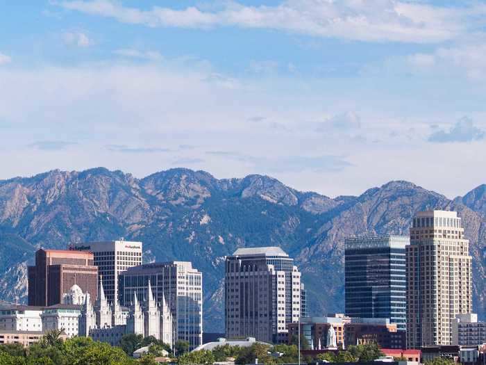 8 (tie). Salt Lake City, Utah: 32.93% of jobs in this city require at least a college degree.