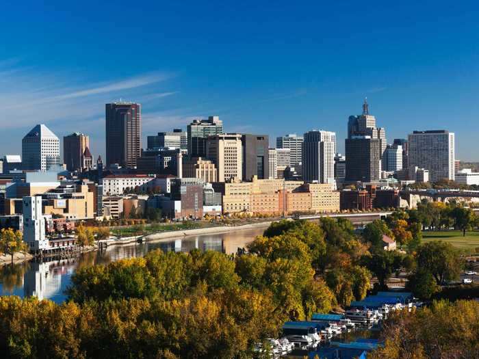 7. Minneapolis, Minnesota: 33.73% of jobs in this city require at least a college degree.