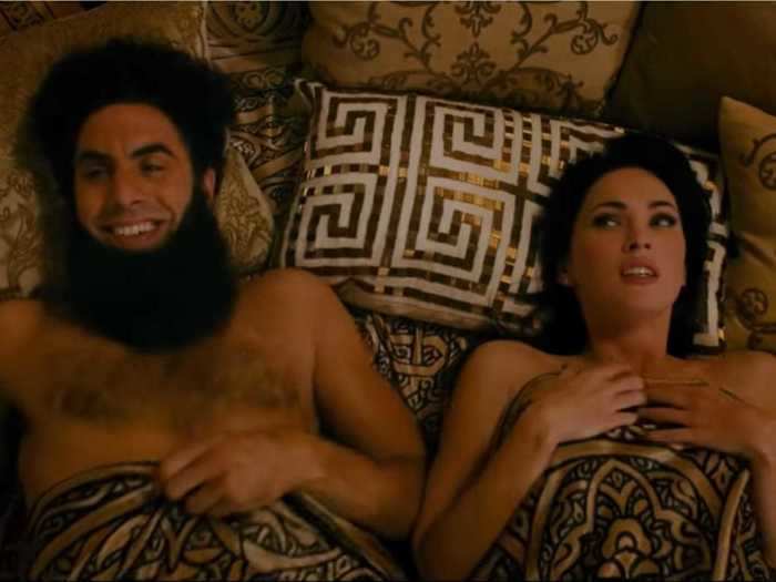 In "The Dictator" (2012), she portrayed herself.