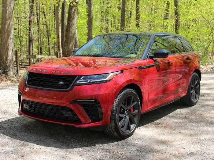 The 2020 Range Rover Velar SVAutobiography "Dynamic Edition" arrived wearing a truly stunning "Firenze Red" paint job.