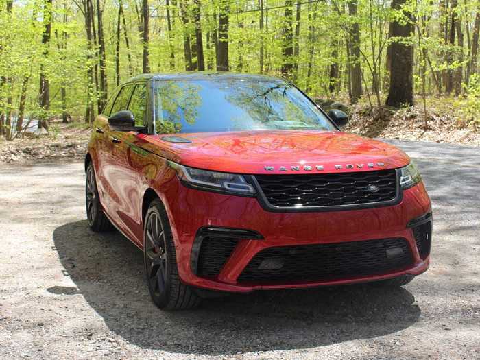 The Velar nameplate is relatively new for Range Rover, part of the India-owned Jaguar Land Rover conglomerate. Velars are midsize SUVs that hit the road in 2018.