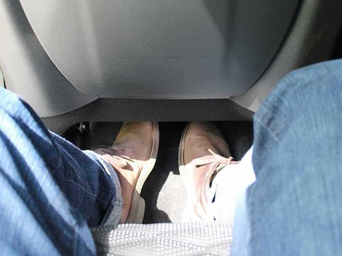 Legroom is good, if not great. This is a midsize SUV, after all.