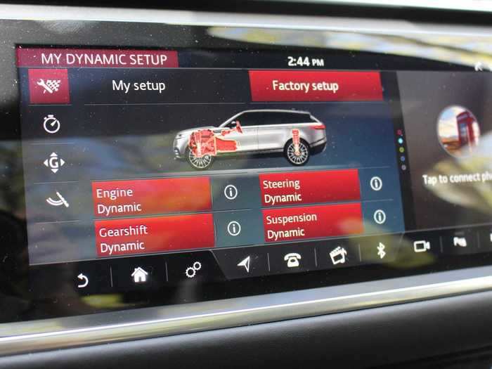 The Dynamic mode enables a lot of customization for driving style and preference.