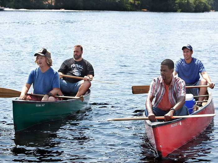 He produced, wrote, and starred in "Grown Ups" (2010).