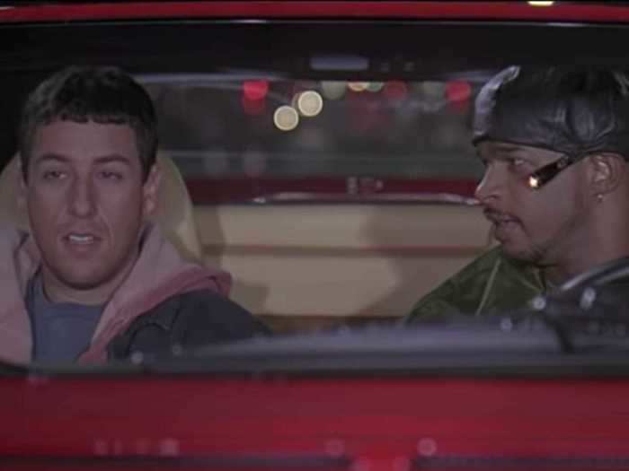 Sandler starred as Archie Moses in "Bulletproof" (1996).