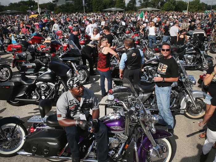 They represent the entire Harley live-to-ride lifestyle.