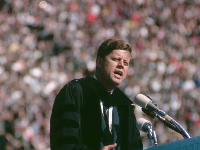 "Our problems are manmade — therefore, they can be solved by man." — John F. Kennedy