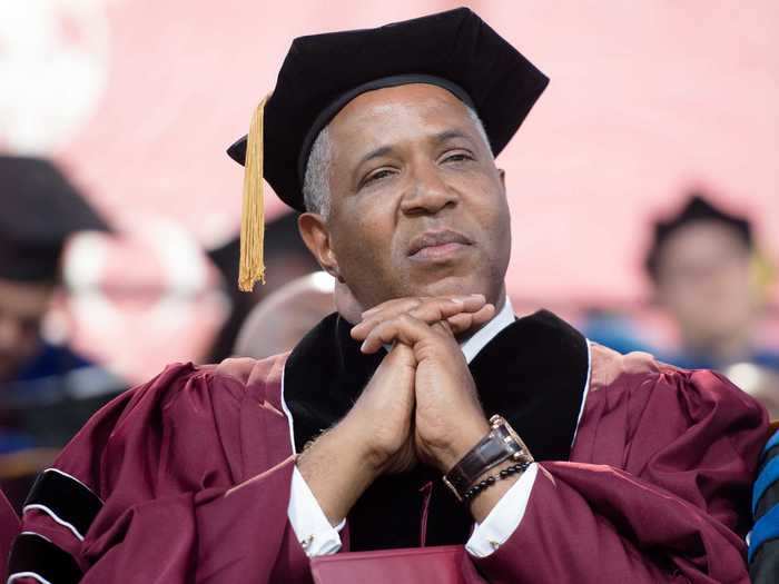 "We’re going to put a little fuel in your bus." — Robert F. Smith