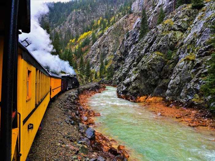 The Animas River in Colorado is one of the last undammed, free-flowing rivers in the US.