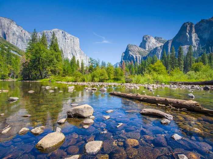 Congress designated the Merced River in Yosemite National Park as a National Wild and Scenic River in 1987.