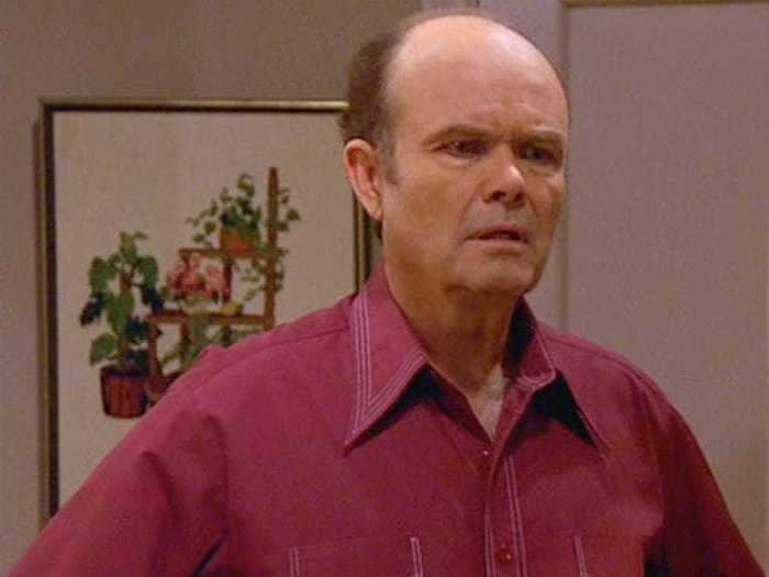 Kurtwood Smith played Red Forman, who was often cranky and quick to scold Eric and his friends.