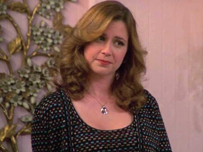 "The Office" star Jenna Fischer played a "snot" named Stacy Wanamaker, who owned a bridal store.