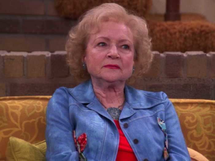 Betty White had a recurring role as Bea Sigurdson, Kitty