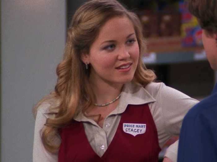 Erika Christensen played a PriceMart employee who had a crush on Red.