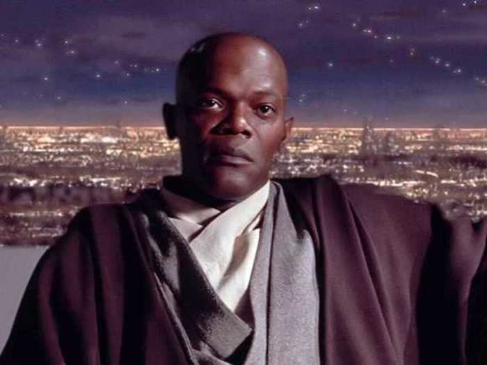 Samuel L. Jackson was cast as Mace Windu at the height of his career.