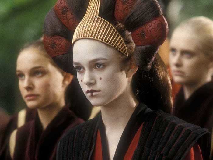 Keira Knightley made a brief appearance in "The Phantom Menace."