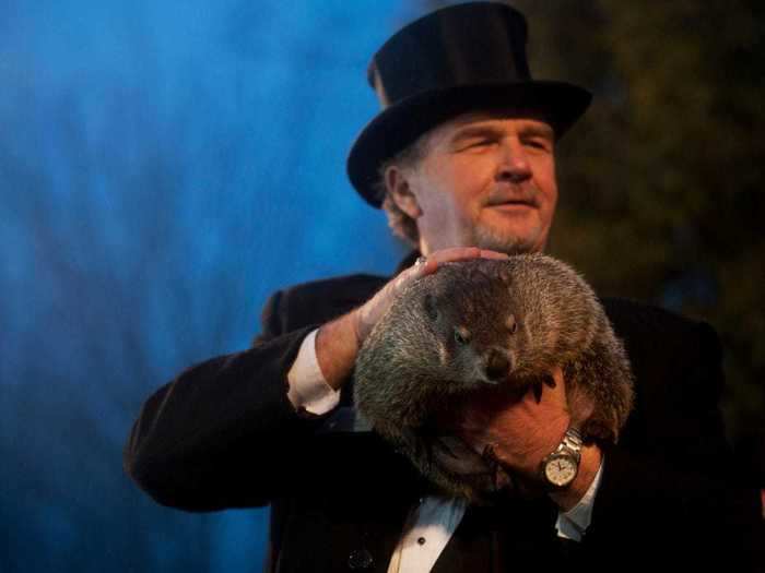 Groundhog Day dates back to 1887, and every year on February 2 in Punxsutawney, Pennsylvania, an elaborate groundhog ceremony is held.