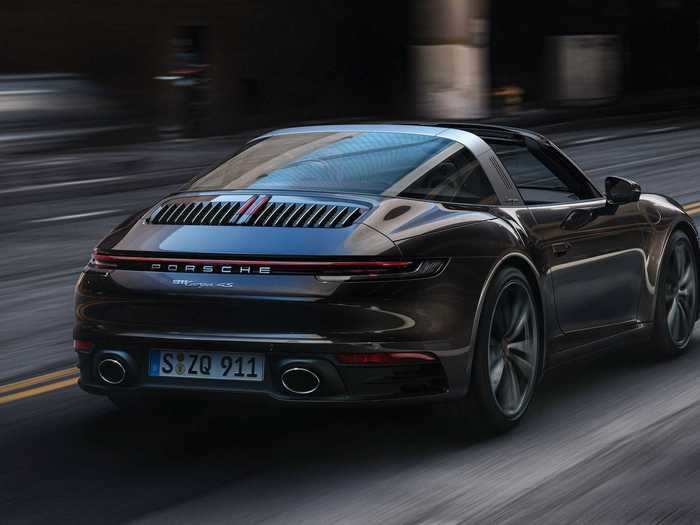 The new Targa is the third body style offered with the 992.