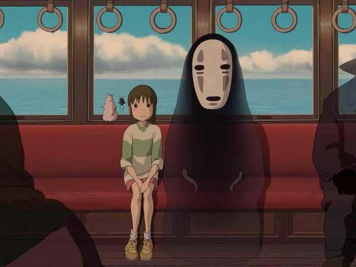 47. "Spirited Away" (2001)