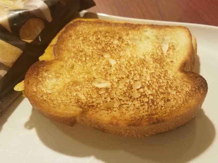 Classic grilled cheese — $6.29/half