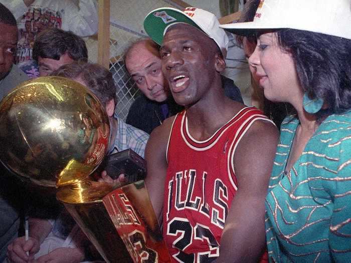 Even to his teammates, Jordan was an enigma. But when the Bulls won their first title, Jordan