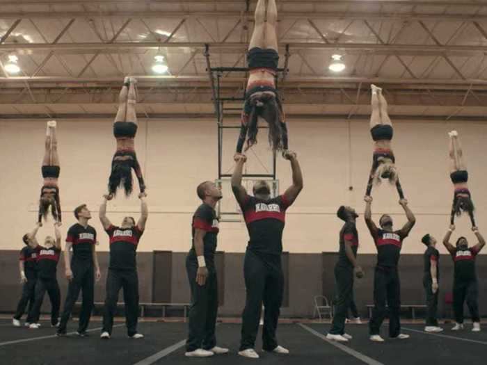 Fans of "Glee" will love the competitive nature of "Cheer."