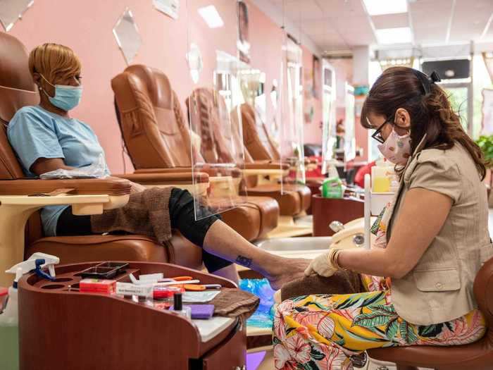 Beauty parlors and nail salons have also opened under new guidelines. Originally, they were scheduled to open on May 18, but Gov. Abbott moved the date to one week earlier.
