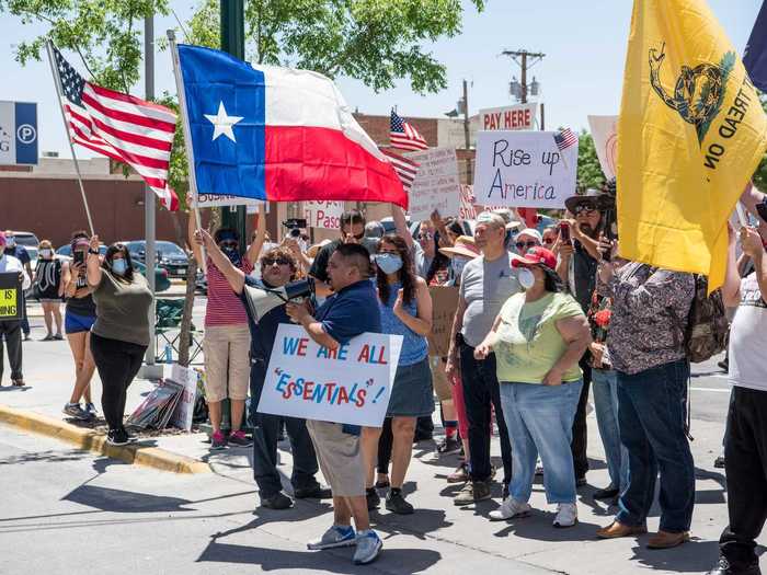 The decision to reopen followed Texas