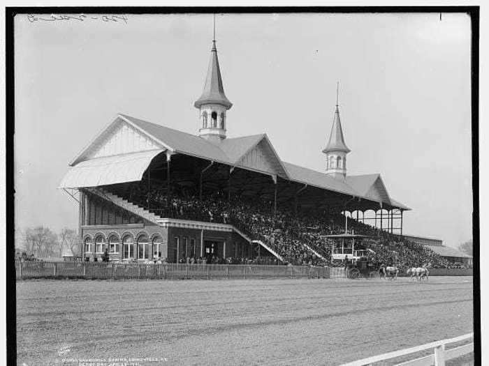 Around the same time, the US held the first Kentucky Derby.