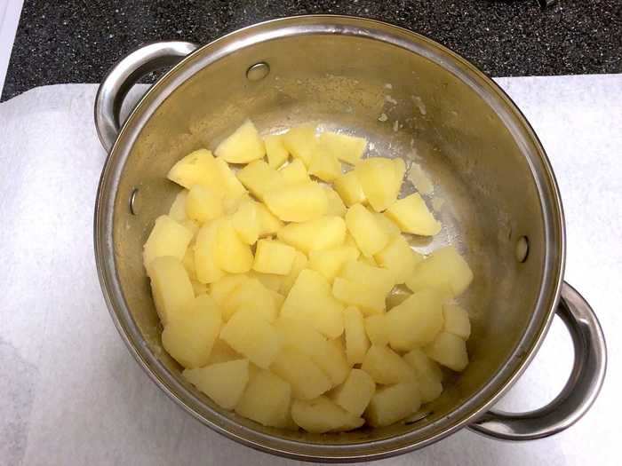 And the actress has some great tips for turning the potatoes into a delicious dish.