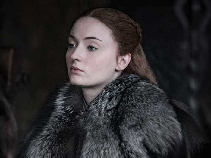 Sansa Stark was crowned Queen in the North.