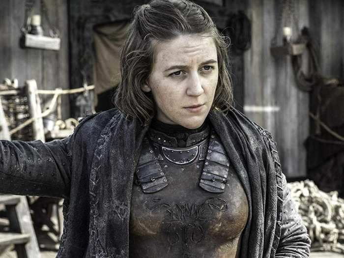 Yara Greyjoy is the last of her great house.