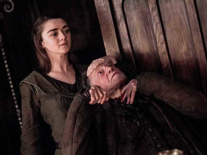 Which brings us to a quick sidenote: Why didn’t Arya use her face-changing abilities ever again?