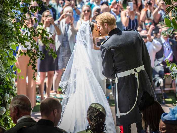 They officially became the Duke and Duchess of Sussex upon their royal wedding at St George